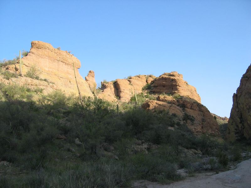 Hike from Hackberry Spring to First Water Ranch in the Superstitions
