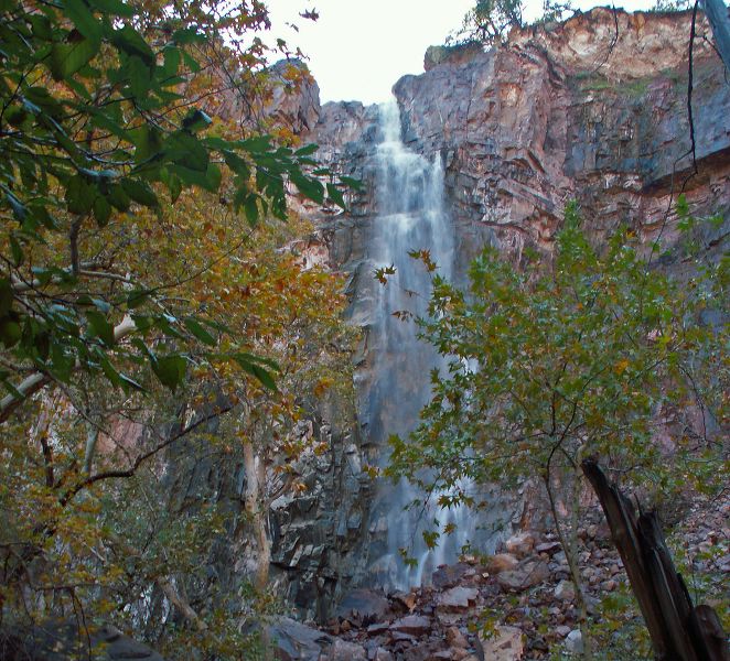 Photo of Reavis Falls in the Superstitions